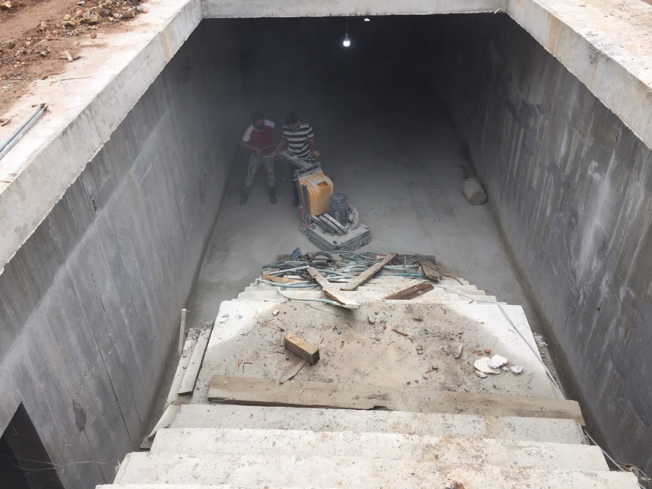 mài sàn tăng bóng bê tông